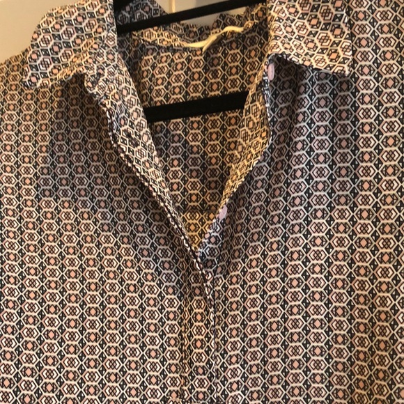 💕Pleione Elegantly Patterned Versatile Tunic Blouse - Picture 3 of 11